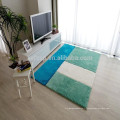 Tapis shaggy de conception 3D moderne en polyester